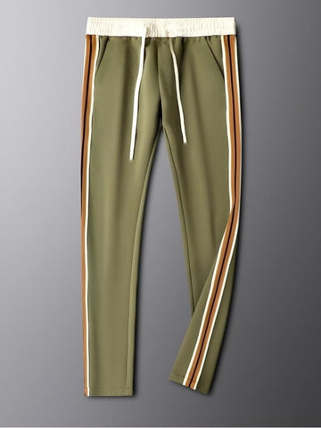 Casual Pants Trend Fashion Casual Pants Men's Pants Men's Pants Straight Leg Pants Corduroy Casual Pants Leg Tied Casual Pants Wrinkle Resistant Casual Pants Cropped Pants Men's Linen Casual Pants Spo