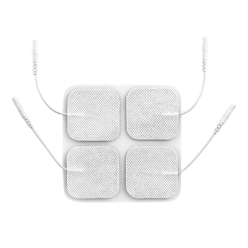 4Pcs Reusable Self Adhesive Replacement Electrode Pads For TENS EMS Unit Muscle Relieve Electrode Pads