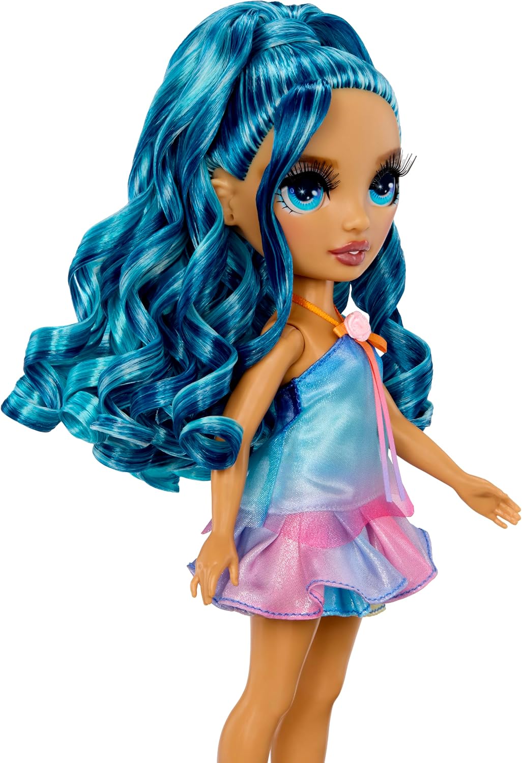 Rainbow High My Fashion Style Skyler, Blue 11" Fashion Doll with Statement Outfit, Stylish Handbag, Great Toy Gift for Girls Kids Ages 4-12 Years