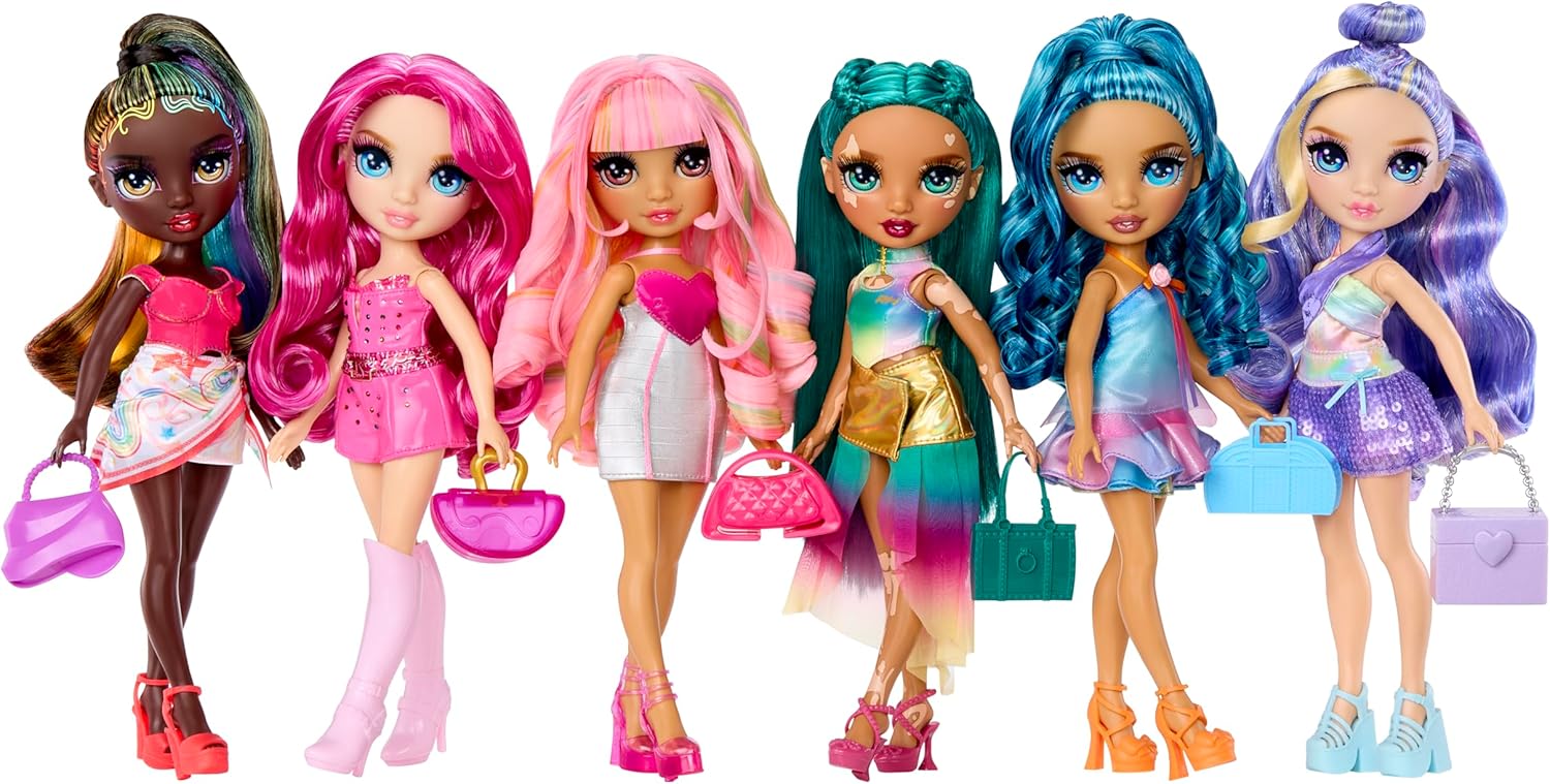 Rainbow High My Fashion Style Skyler, Blue 11" Fashion Doll with Statement Outfit, Stylish Handbag, Great Toy Gift for Girls Kids Ages 4-12 Years
