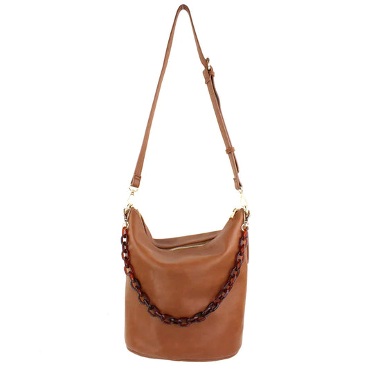 STREET LEVEL Acetate Linked Handle Tote Bag