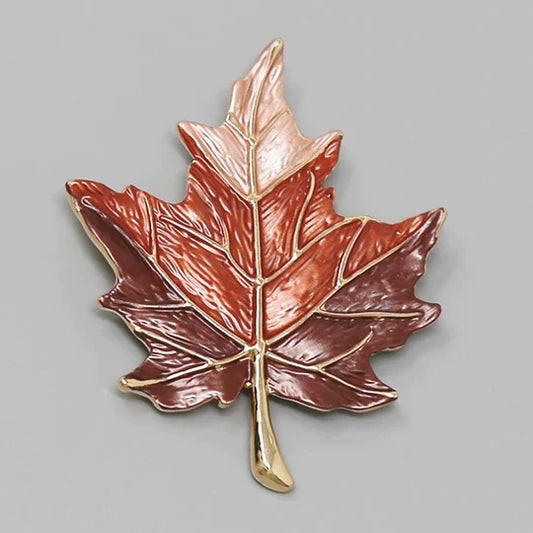 Mapple Leaf Magnetic Brooch