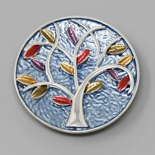 Tree Of Life Magnetic Brooch