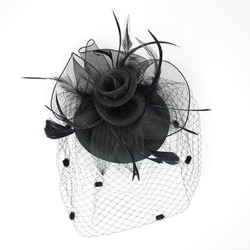 Flower Mesh Fascinator