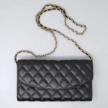 Quilted Leather Crossbody Bag