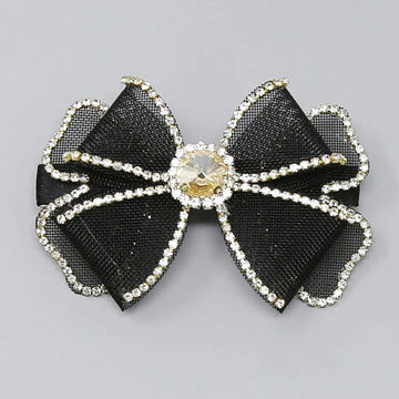 Bow Sheer Hair Barrette