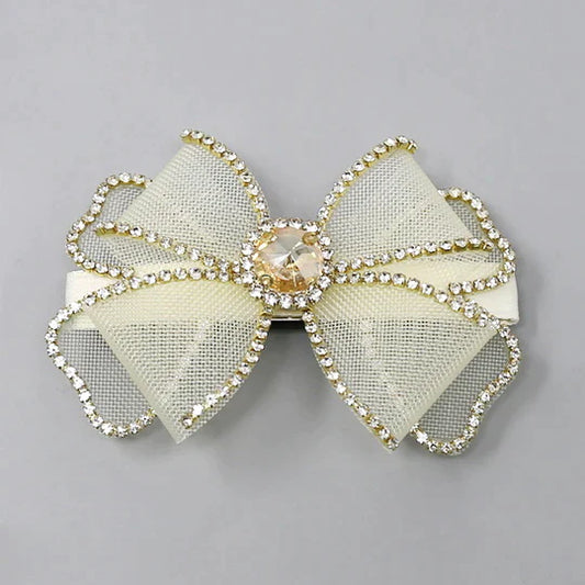 Bow Sheer Hair Barrette